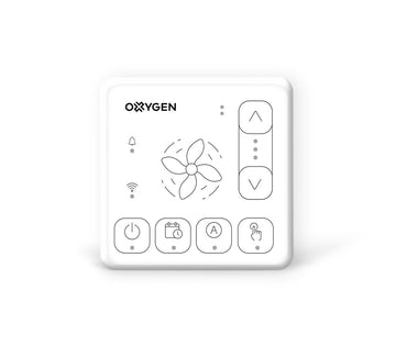 Oxygen Easy pultas su WiFi ir Bluetooth baltas