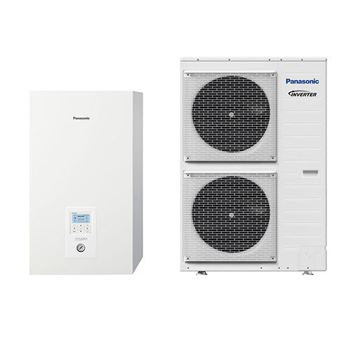 Panasonic Bi-Bloc 9 kW T-CAP išlaiko galią be integruoto boilerio WH-SXC09H3E8 / WH-UX09HE8