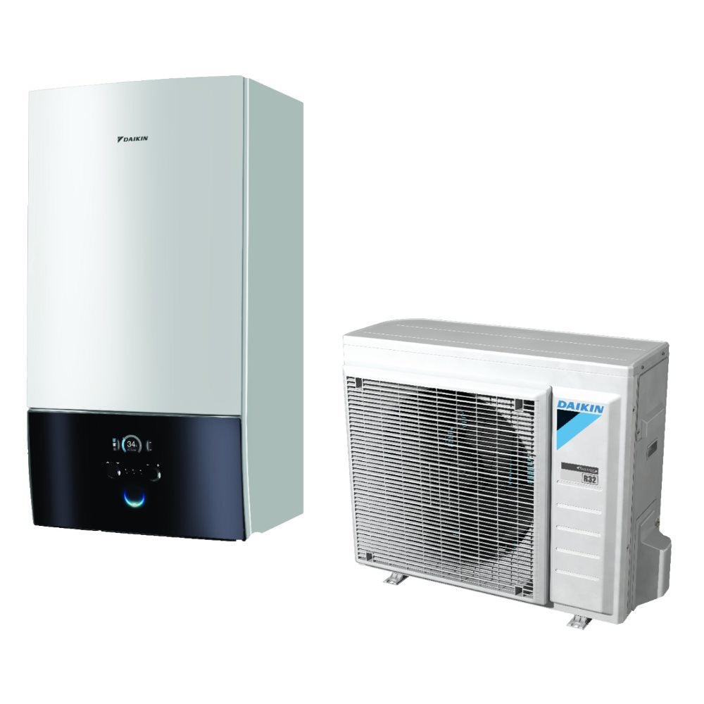 DAIKIN ALTHERMA 3 - sieninis 9.37 kW be integruoto boilerio EHBH08E9W ERGA08E3H7