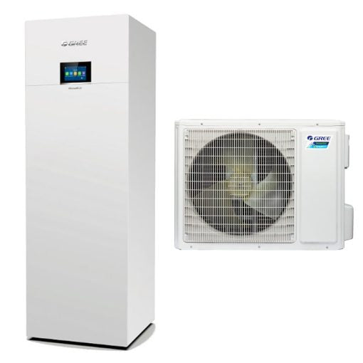 Gree Versati III DUO 14.00/12.60 kW su integruotu boileriu GRS-CQ14Pd/NhH-M(O) - GRS-CQ14PdG/NhH-M(I)