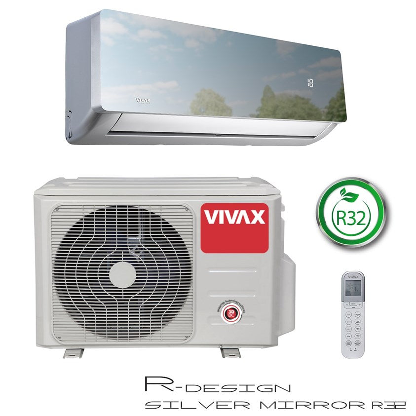 Vivax R+ Design Split SILVER MIRROR 3.50/3.80 kW